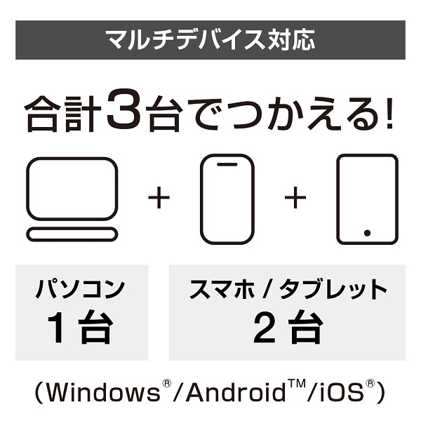 WPS Office はWindows・Android・iOS で使えます